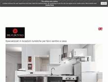 Tablet Screenshot of milan-rentals.com